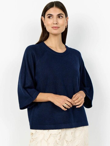 Pull-over ' SC-ORLEAN 1 ' Soyaconcept en bleu : devant