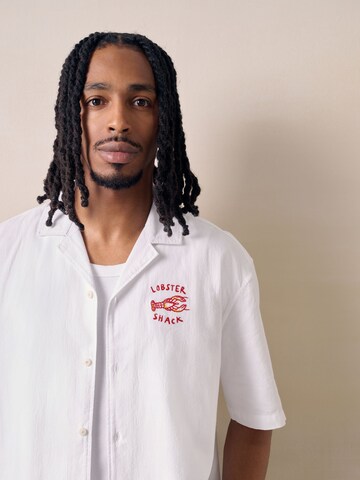 Next Regular Fit Hemd in Weiß