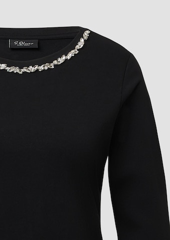 s.Oliver Shirt in Schwarz