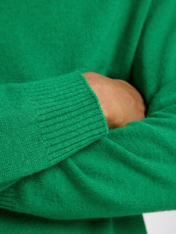 SELECTED HOMME Sweater 'SLHReuben' in Green