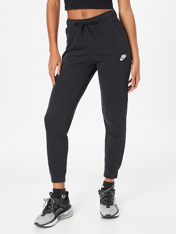 Nike Sportswear Slimfit Broek in Zwart: voorkant