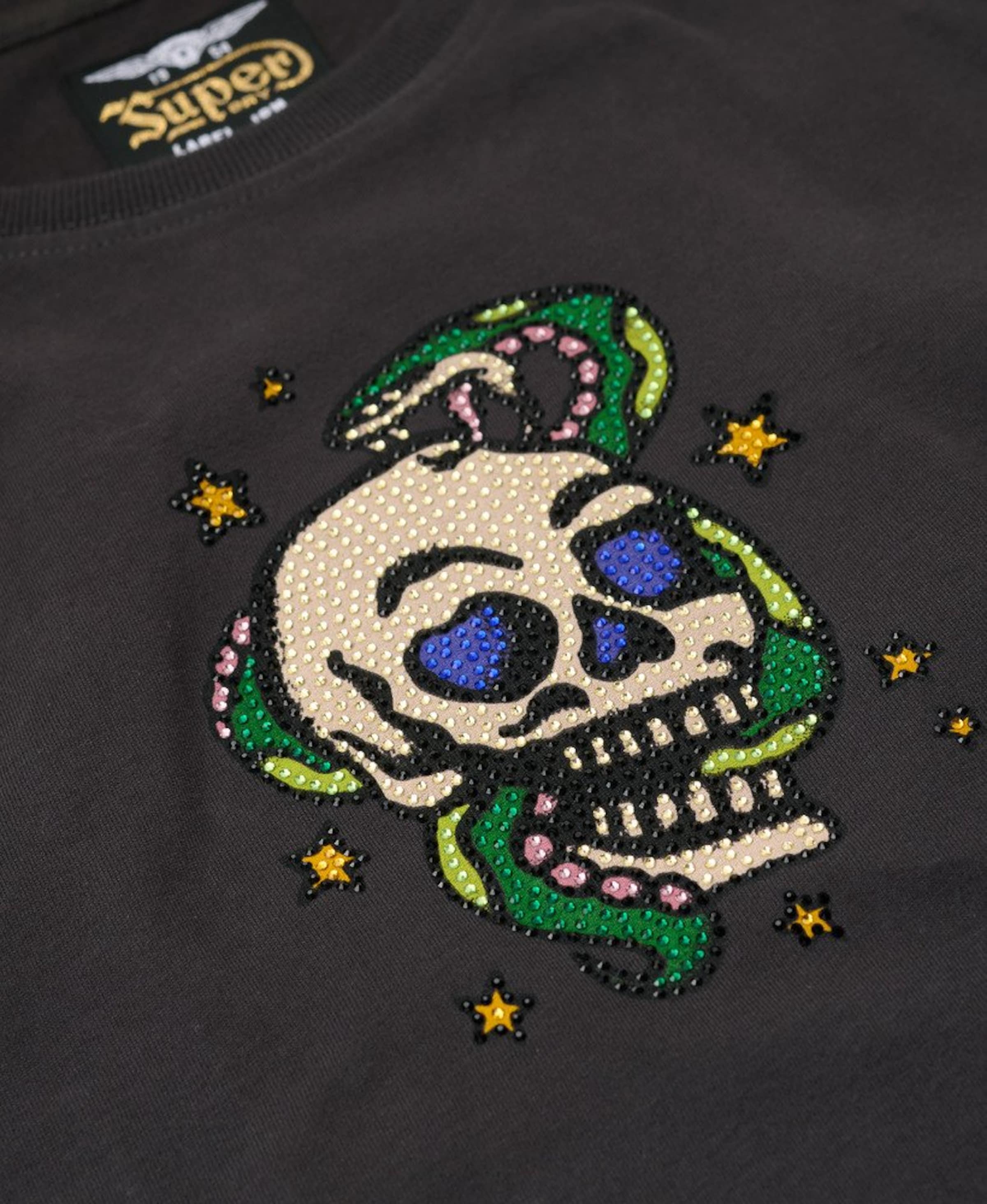 T-shirt 'Tattoo' Superdry & Co en gris