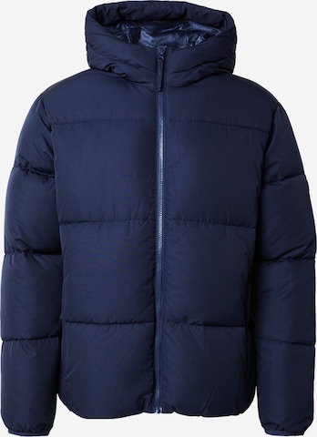 HOLLISTERZimska jakna - plava boja: prednji dio