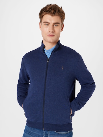 Veste de survêtement Polo Ralph Lauren en bleu : devant