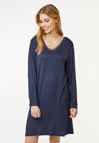 CCDK Copenhagen - Camiseta de noche 'Jacqueline' en azul: frente