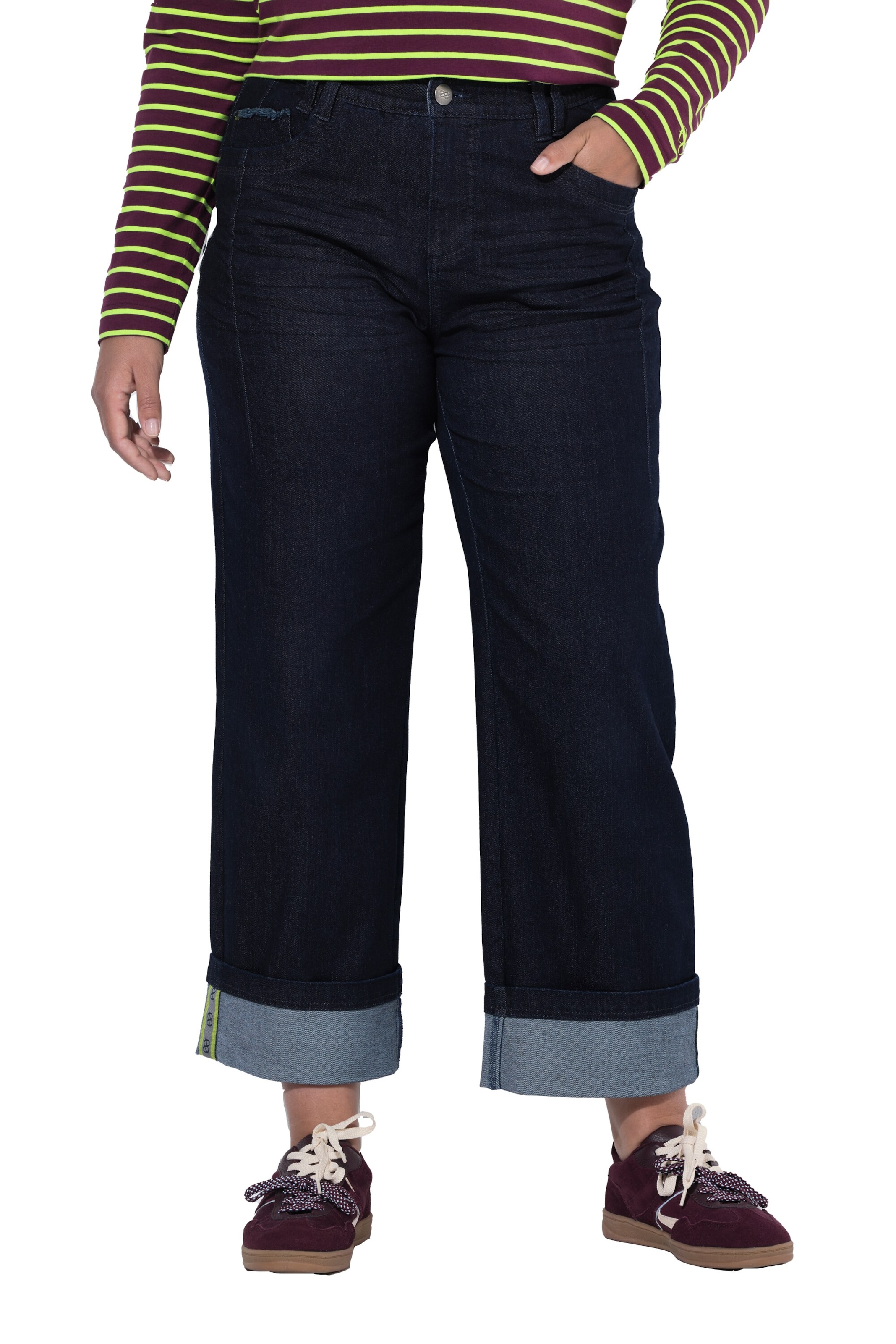 LAURASØN Regular Jeans in Blauw: voorkant