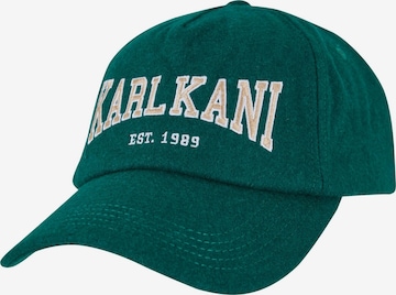 Cappello da baseball 'KA-233-001-2' di Karl Kani in verde: frontale