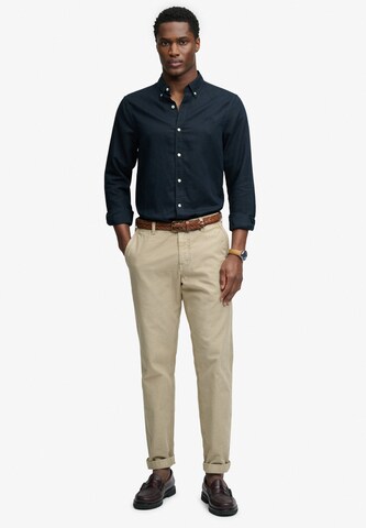 Coupe regular Chemise Superdry & Co en bleu
