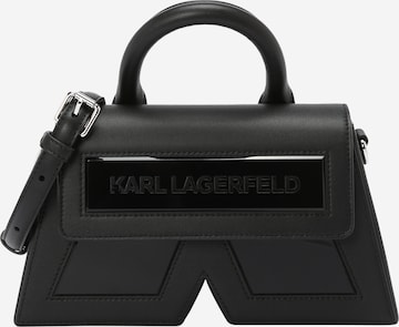 Karl Lagerfeld Дамска чанта в черно: отпред