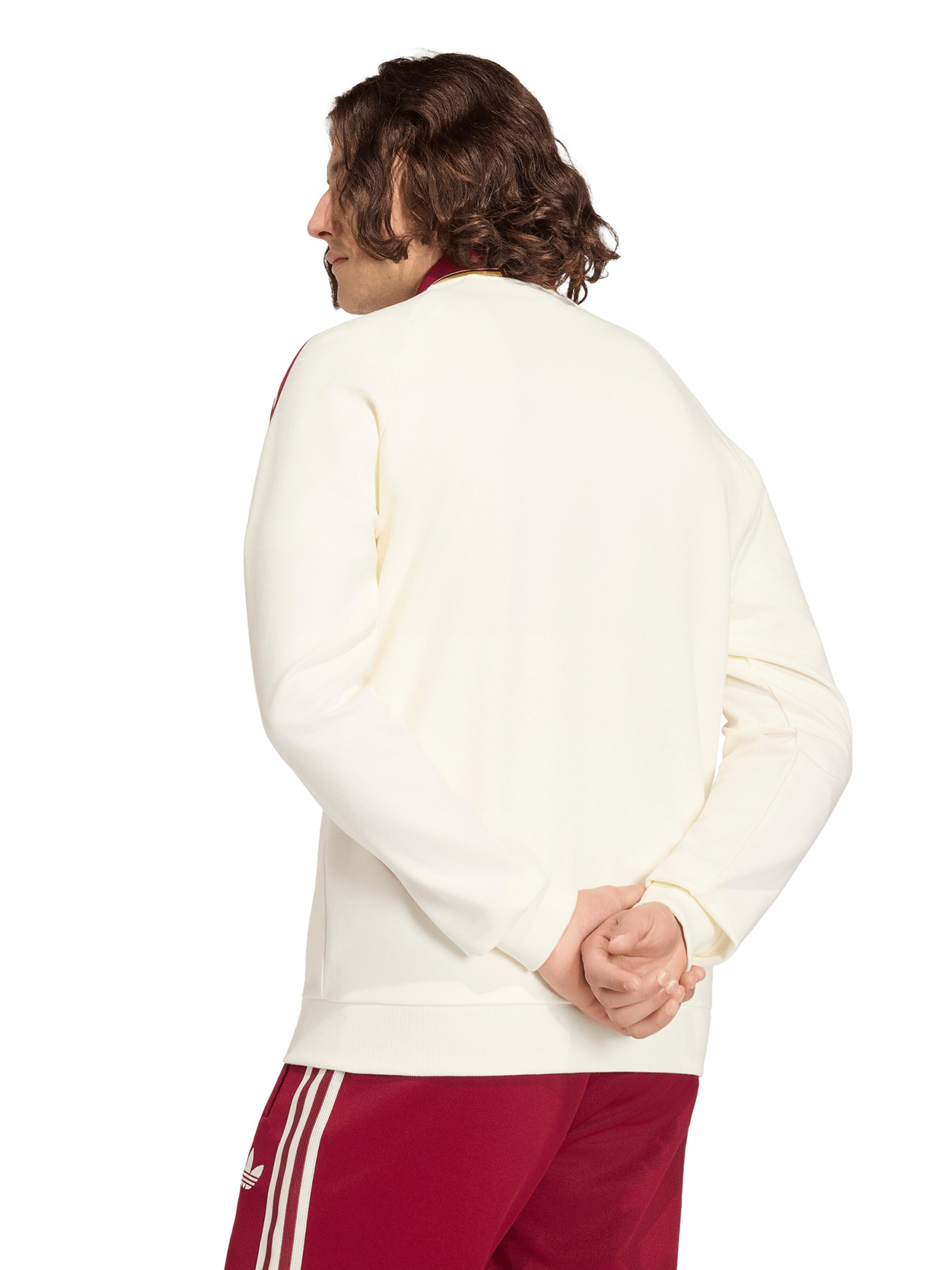 ADIDAS PERFORMANCE - Chaqueta de chándal 'FEF A OG JK' en blanco