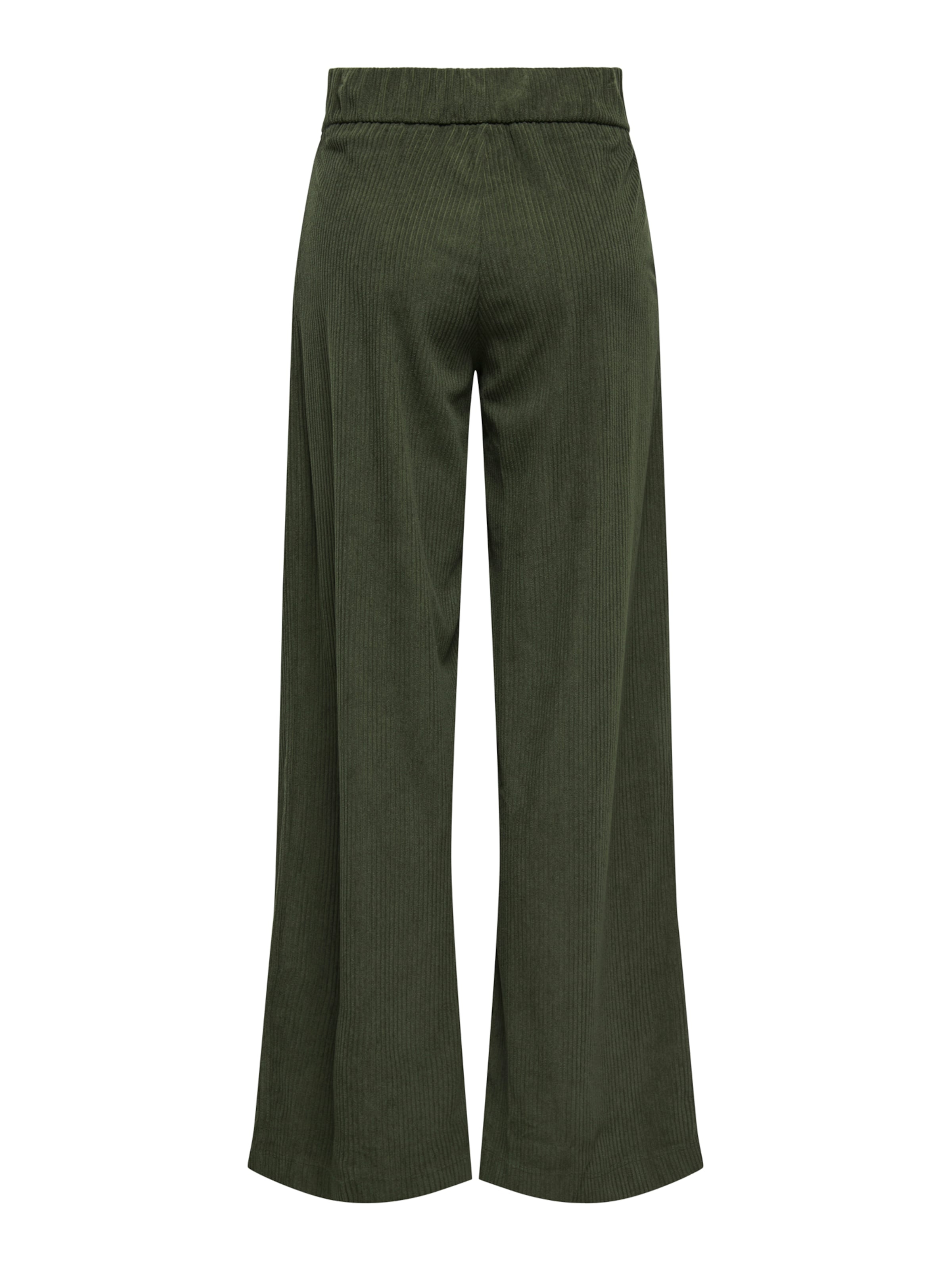 JDY Wide leg Παντελόνι πλισέ 'JDYGeggo' σε πράσινο