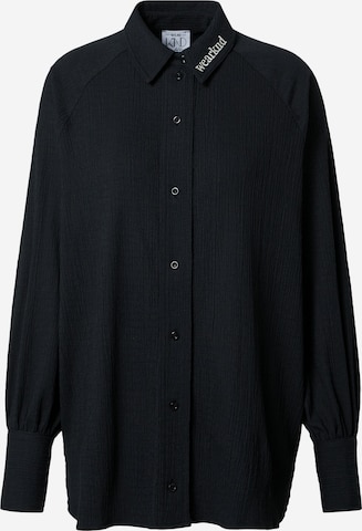 WEARKND Blouse in Black: front