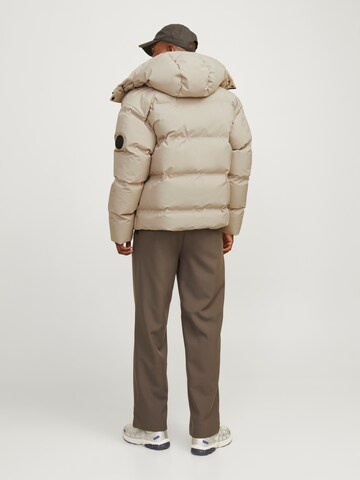 JACK & JONES Vinterjakke 'JCOAlpha' i beige
