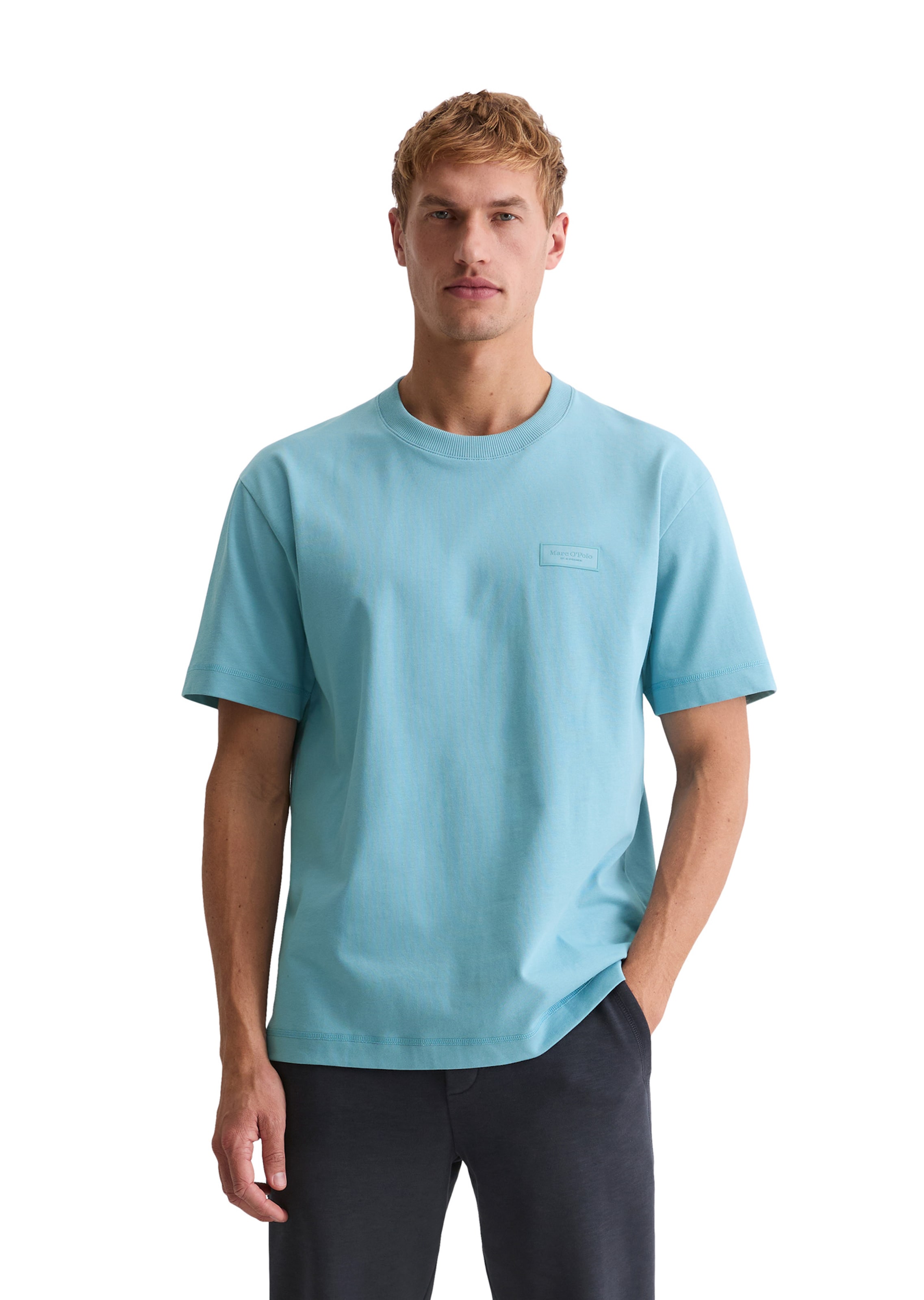 Marc O'Polo Shirt in Blue: front