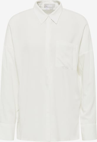 usha WHITE LABEL Blouse in White: front