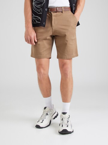 JACK & JONES Обычный Брюки-чинос 'JPSTMARCO LEGACY' в Коричневый: спереди