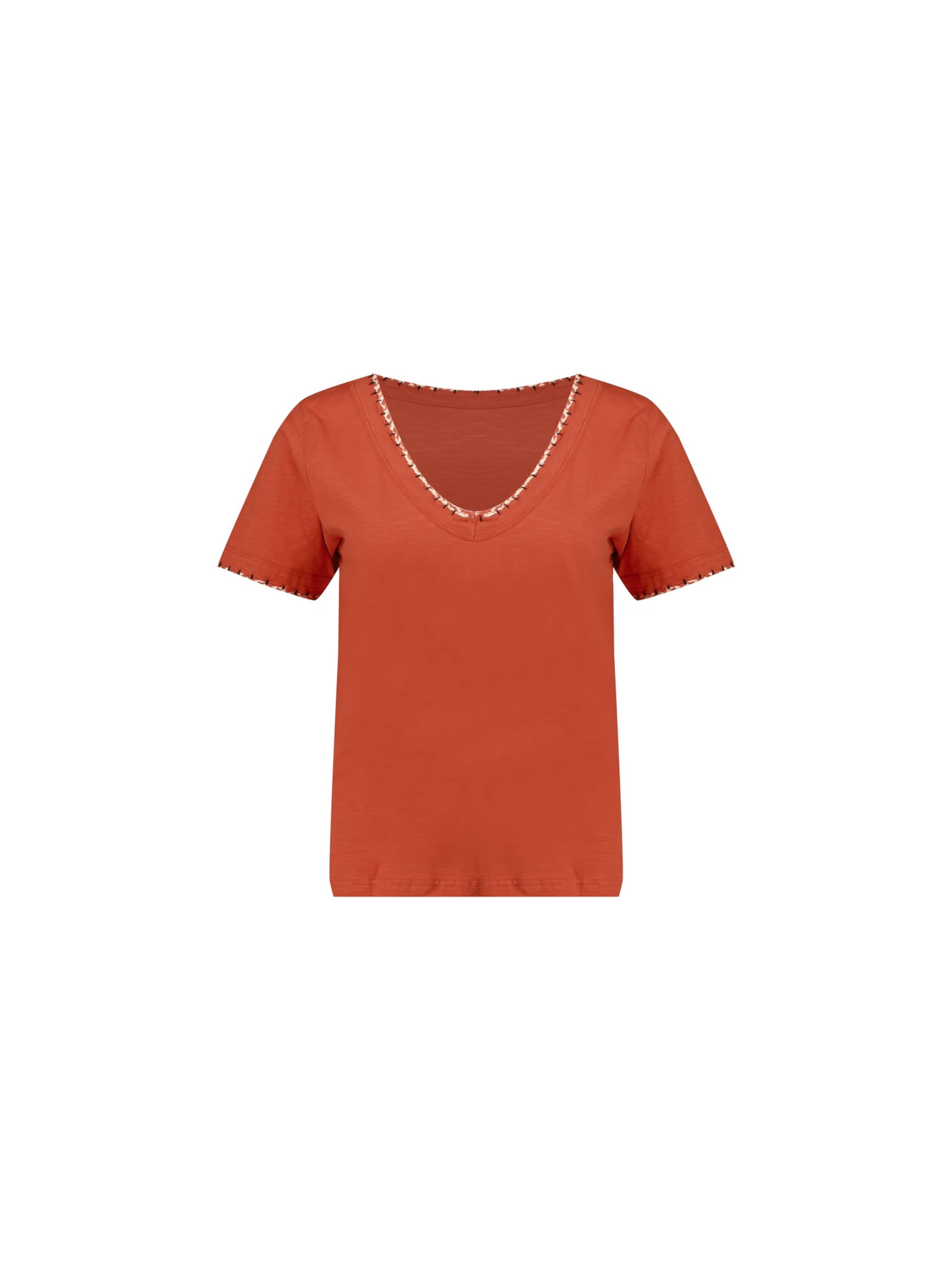 T-shirt 'Magali' Deeluxe en orange : devant