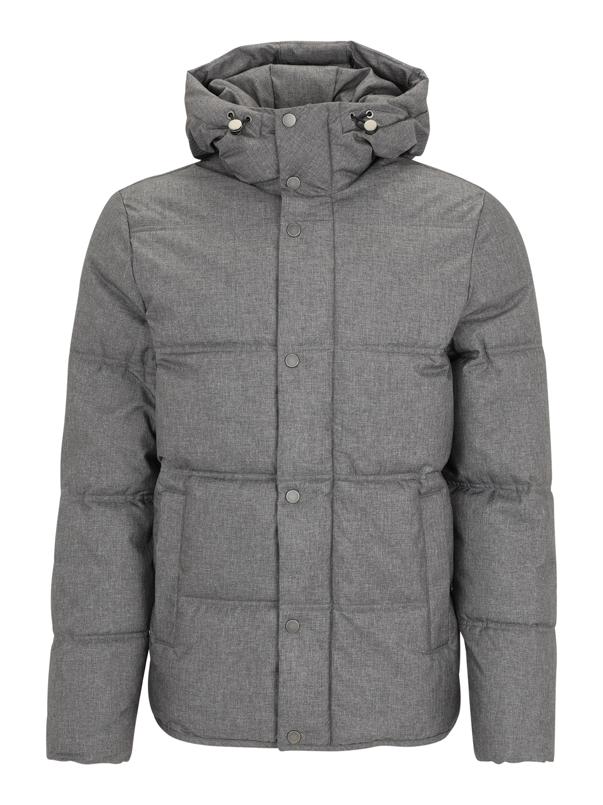 UNITED COLORS OF BENETTON Демисезонная куртка в Серый меланж, Обзор товара