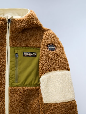 Jachetă  fleece 'Yupik' de la NAPAPIJRI pe verde
