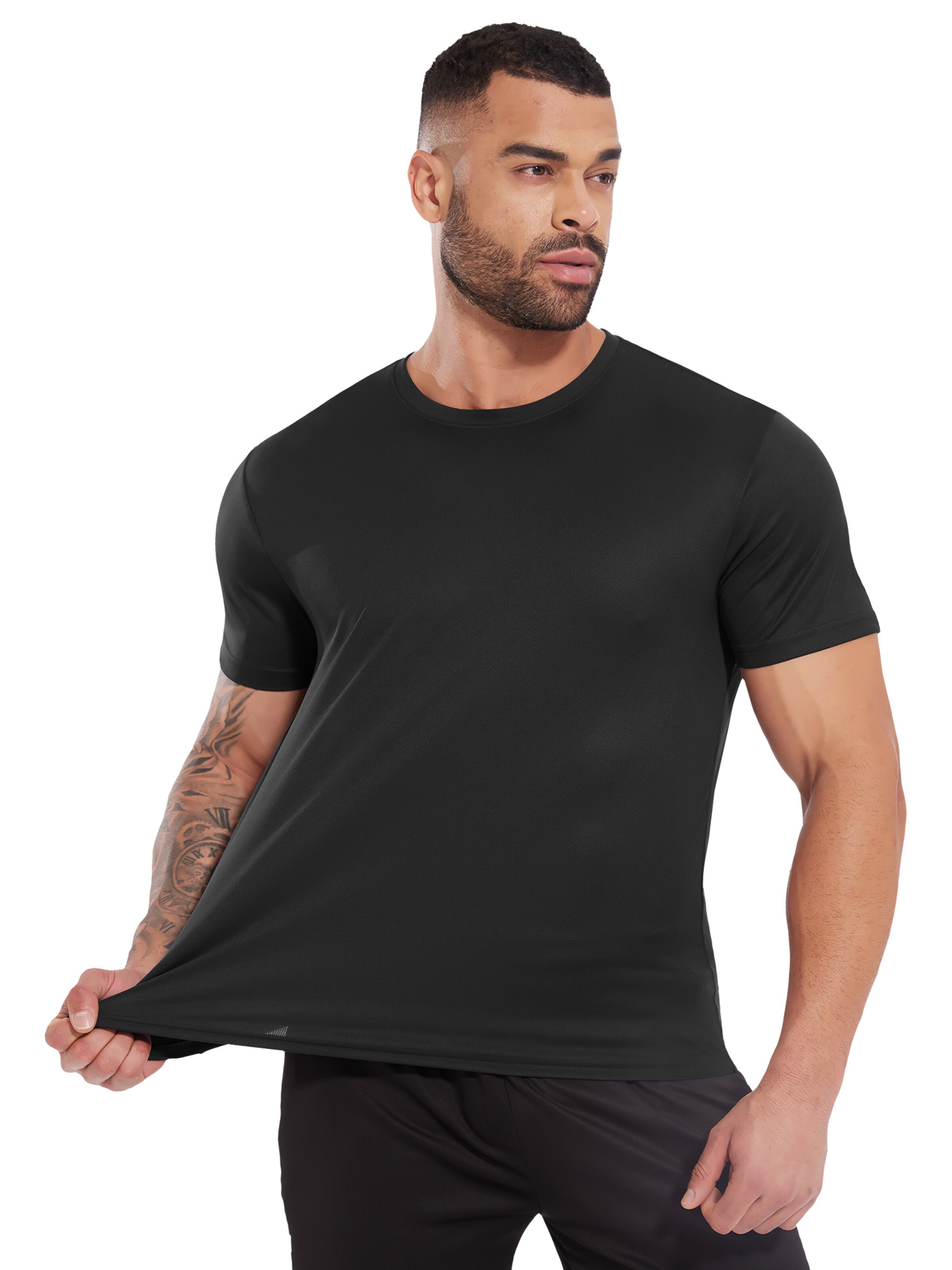 MEETWEE Performance Shirt in Black