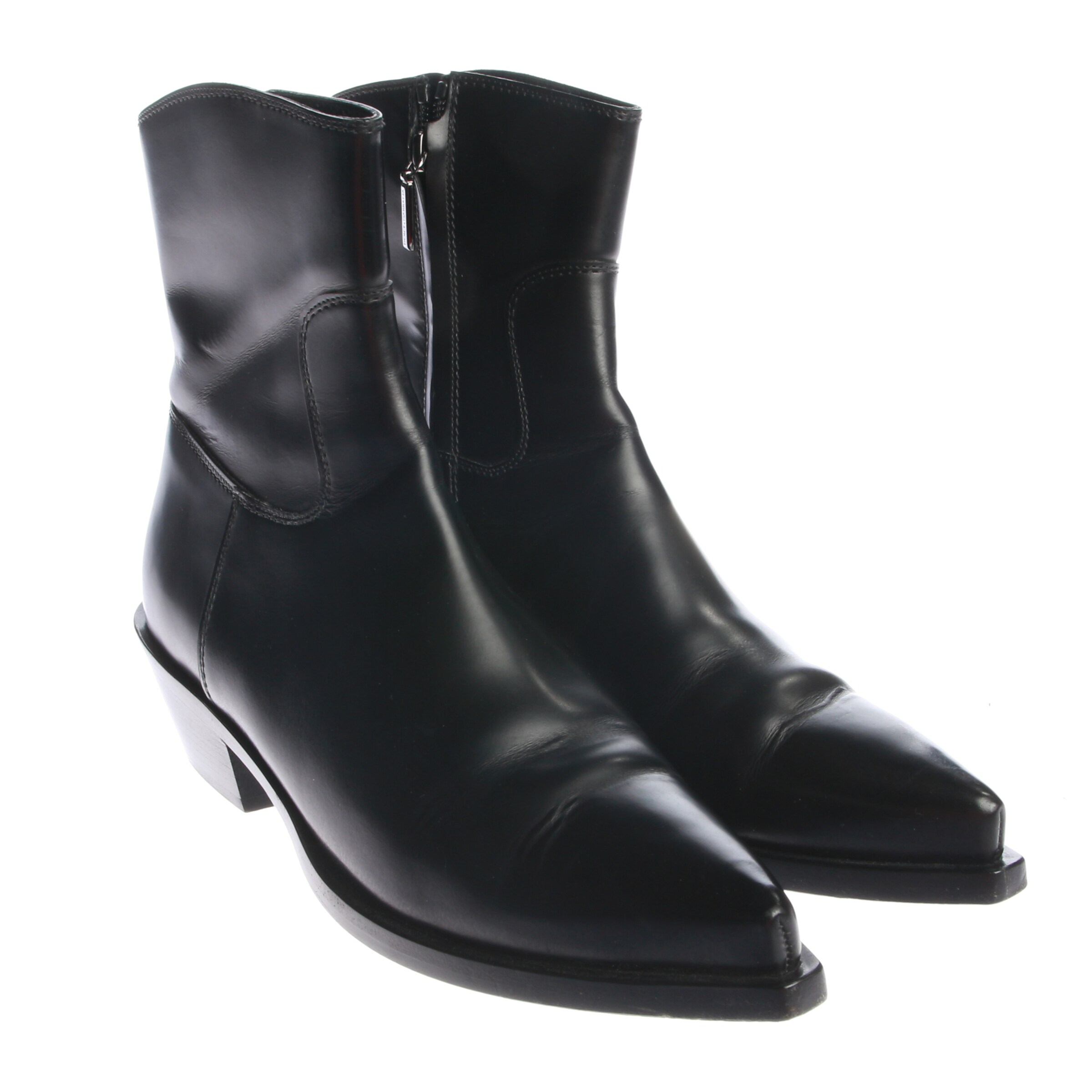 DOLCE & GABBANA Dress Boots in 38 in Black: front