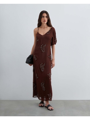 Robe ' ' Scalpers en marron : devant