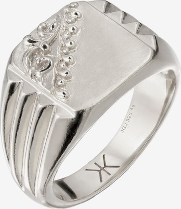 KUZZOI Ring in Silver: front