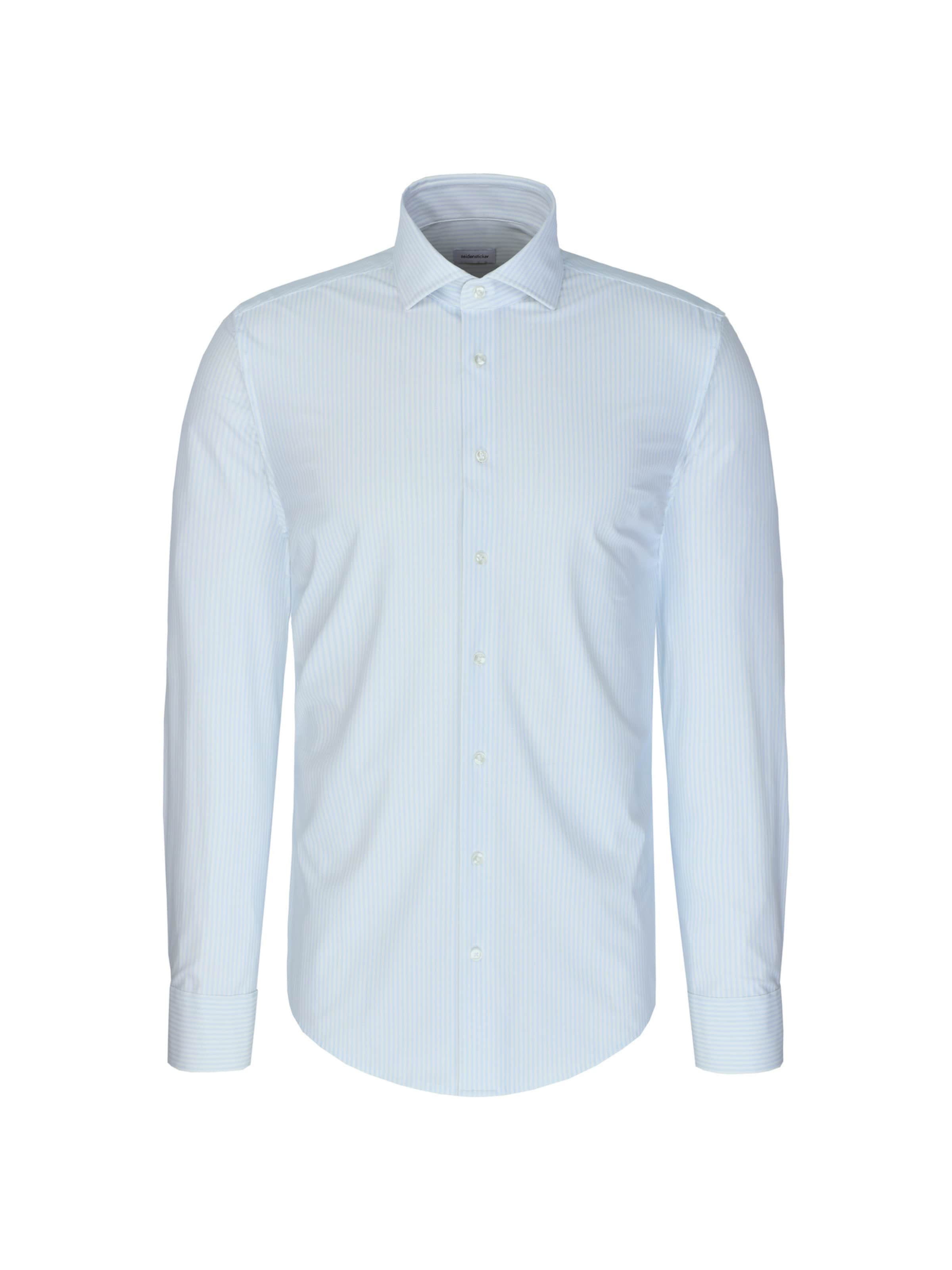 SEIDENSTICKER Regular Fit Hemd in Blau