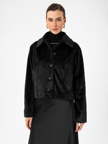 Veste mi-saison 'Anna' Antioch en noir : devant