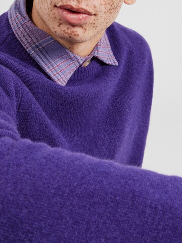 Casual Friday Pulover 'Karl' | vijolična barva