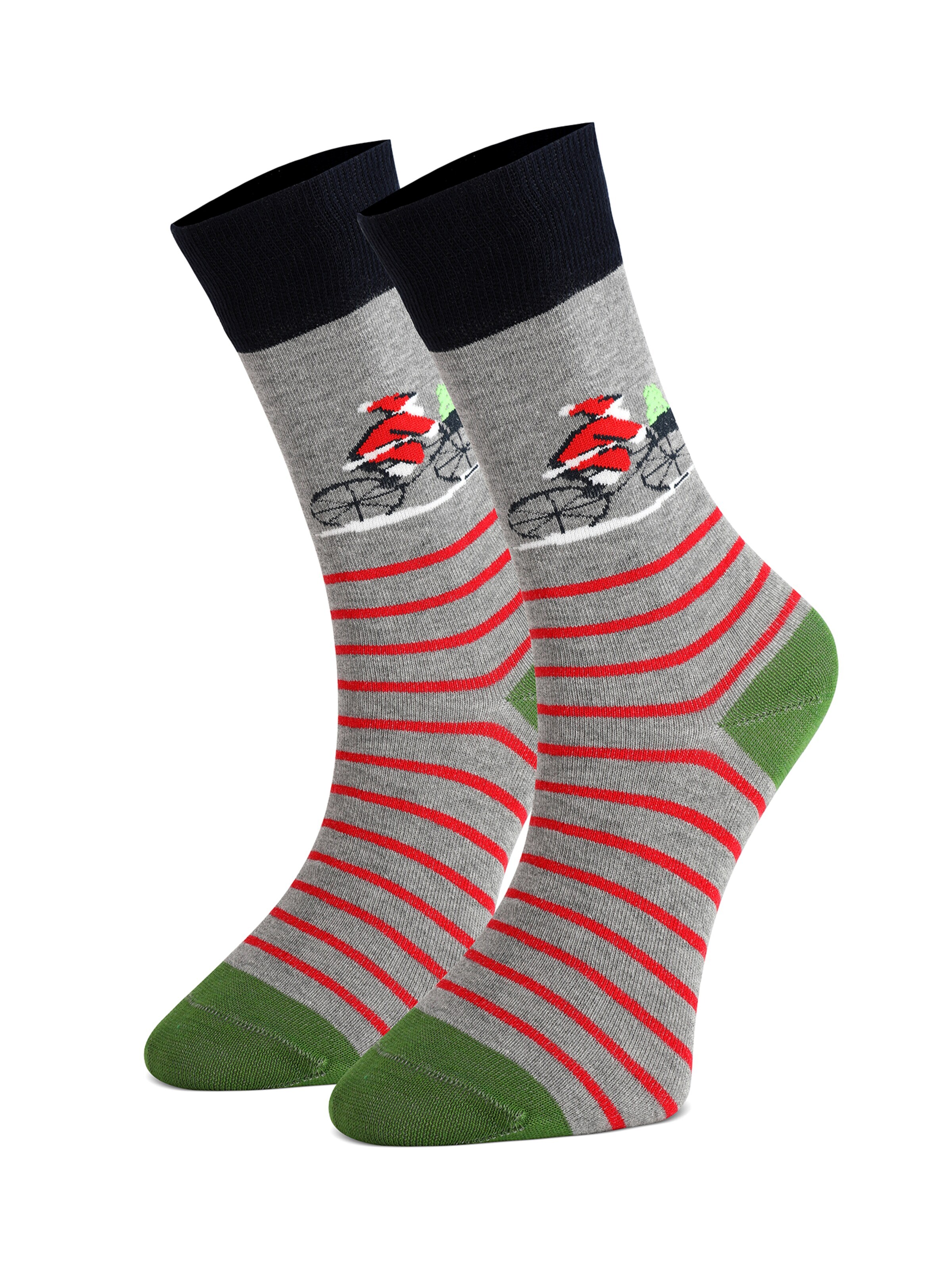 Crea Socks Socks 'Weihnachten Santa' in Mixed colors