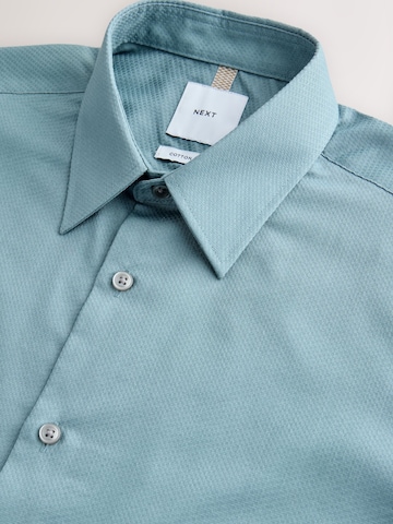Coupe slim Chemise Next en bleu