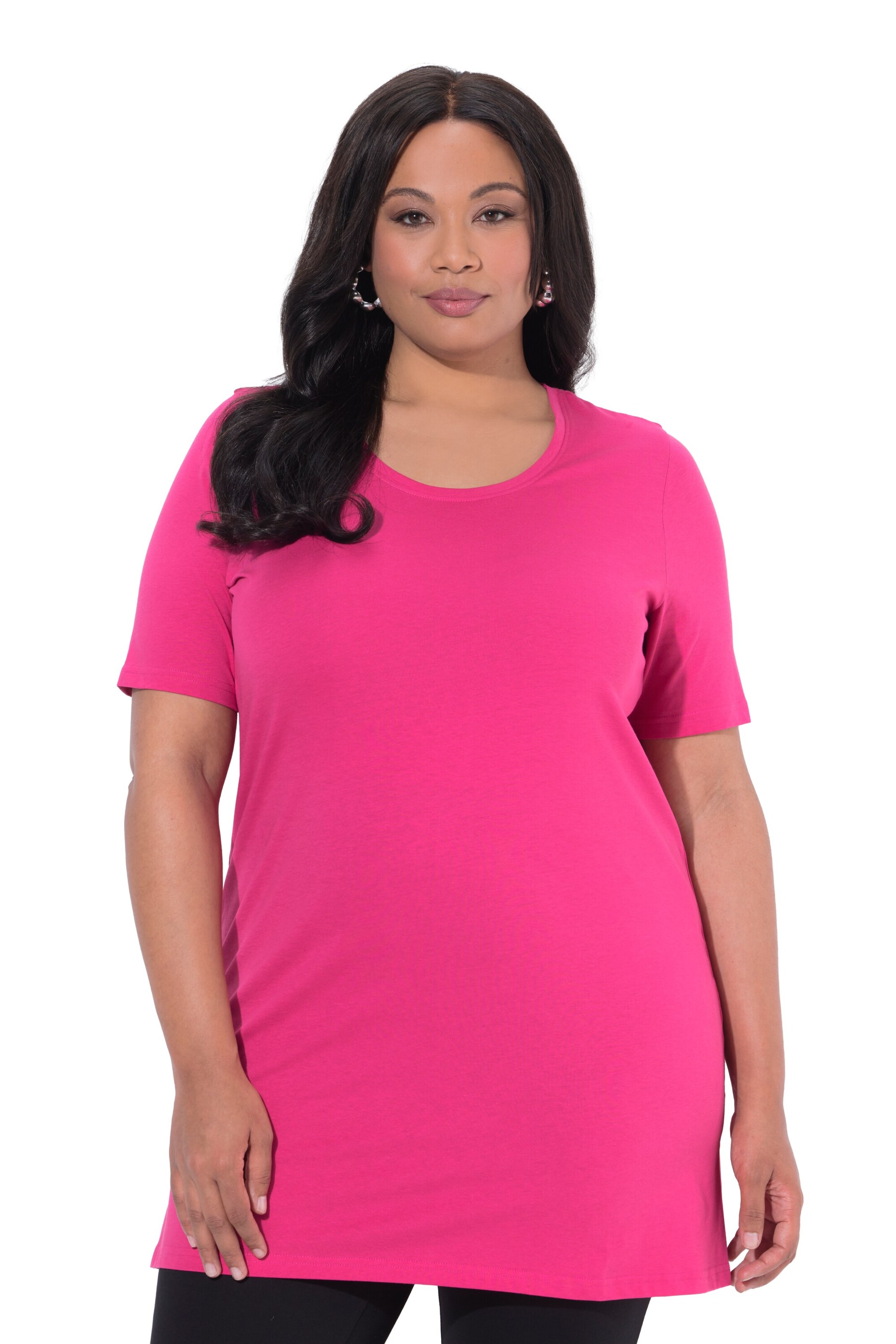 Ulla Popken Shirt in Pink: Vorderseite