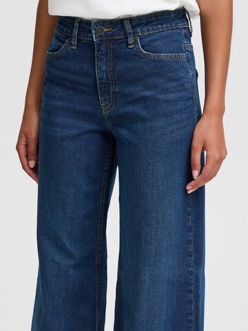 ICHI Wide leg Jeans 'IH Twiggy' in Blue