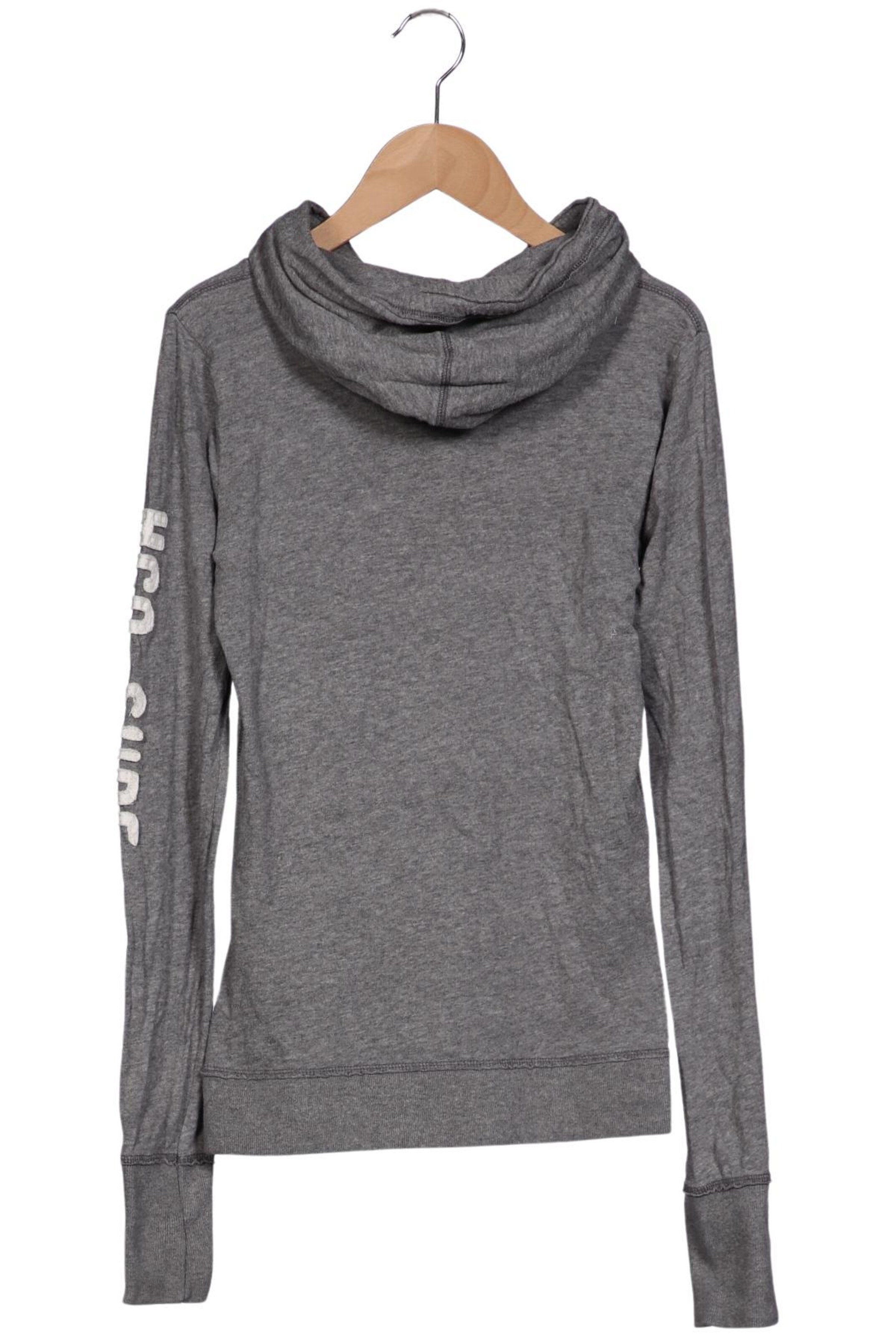 HOLLISTER Sweatshirt & Zip-Up Hoodie in M in Grey