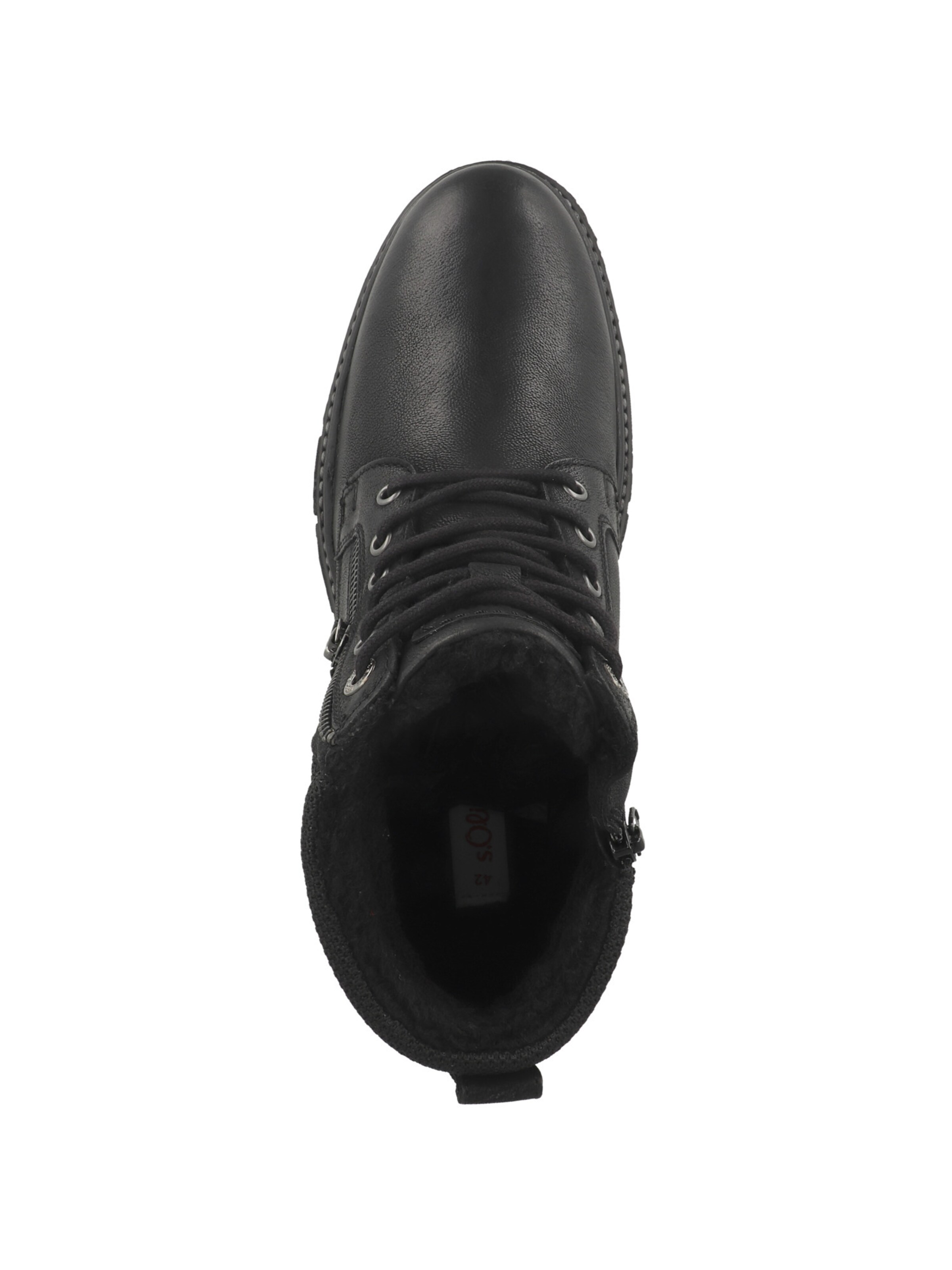 s.Oliver Veterboots ' 5-16248-43 ' in Zwart