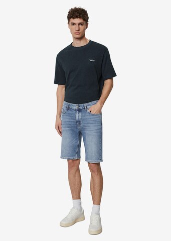 Marc O'Polo DENIM Regular Shorts 'Mats' in Blau