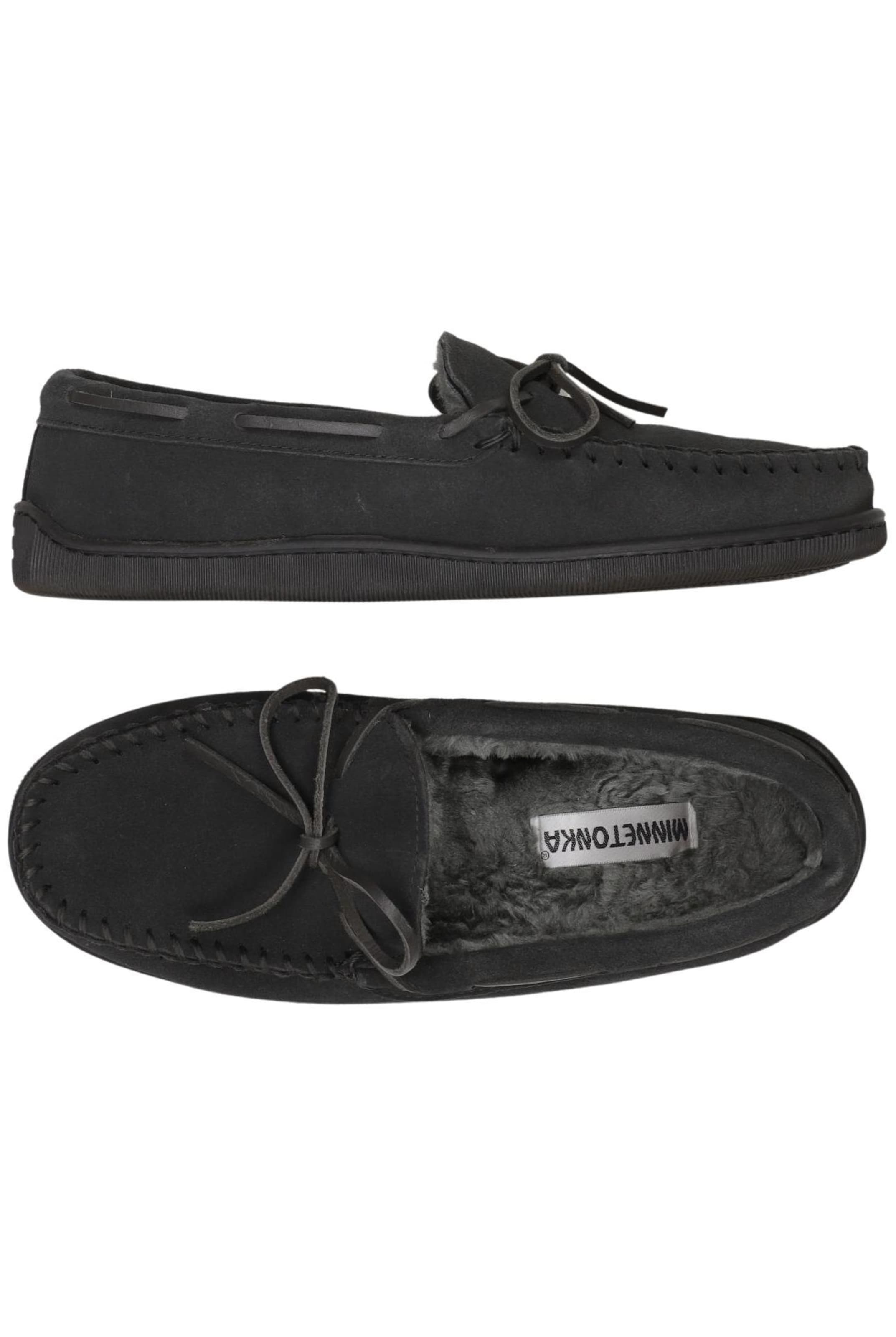 Minnetonka Halbschuh 45,5 in Schwarz: Vorderseite