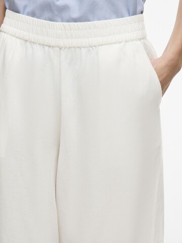 VILA Wide Leg Bukser i hvid