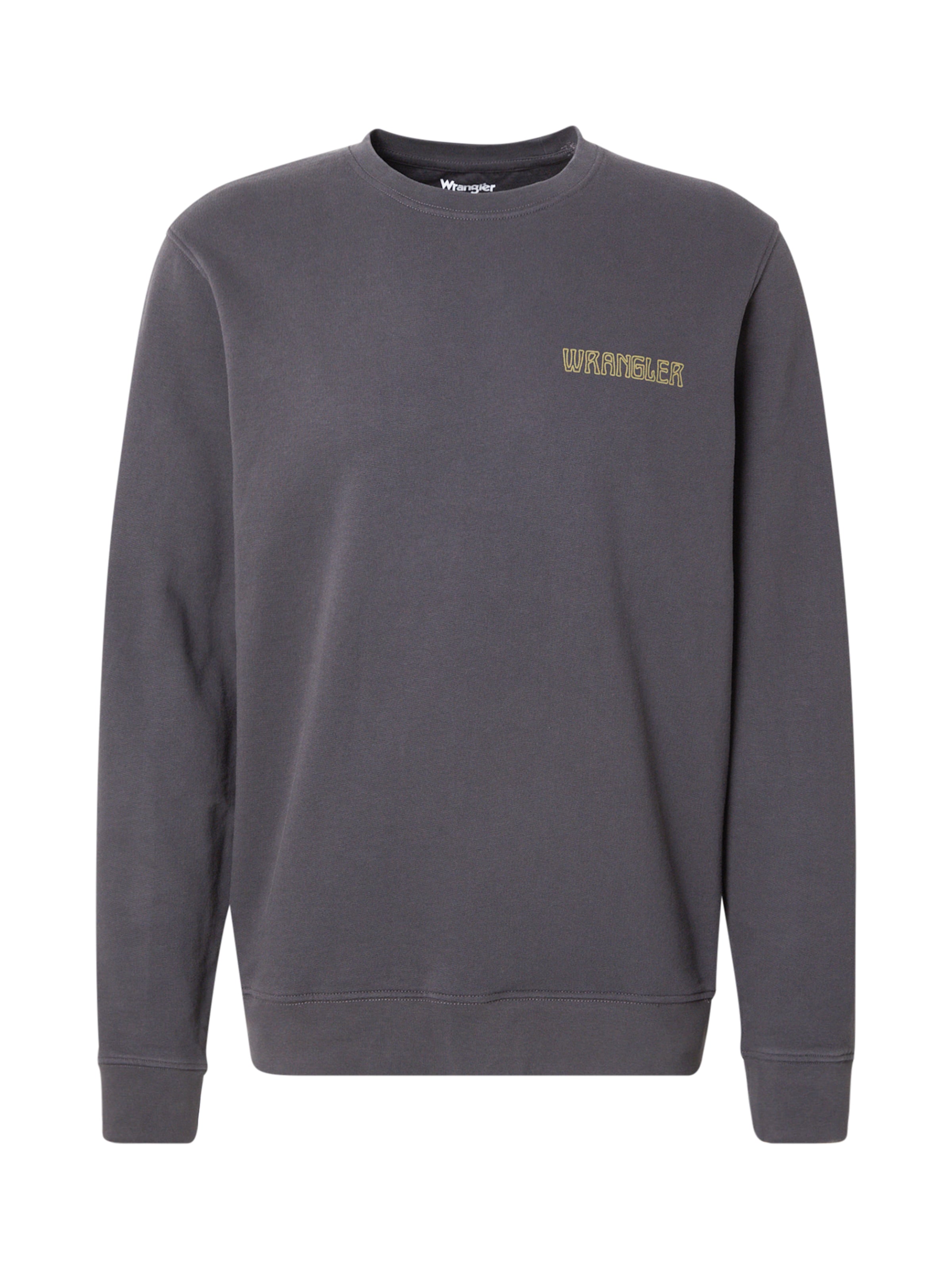 WRANGLER Bluzka sportowa w kolorze musztardowy / ciemnoszarym, Podgląd produktu