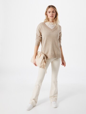 VILA Pullover in Beige