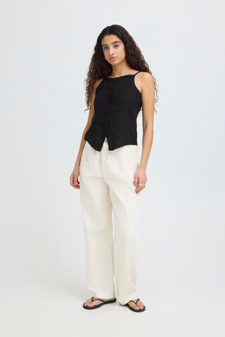 ICHI - Top 'Linno' en negro