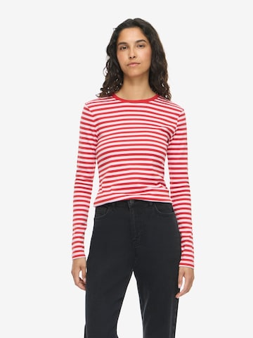T-shirt Noisy may en violet : devant