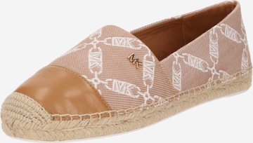 MICHAEL Michael Kors Espadrilky 'KENDRICK' – hnědá: přední strana