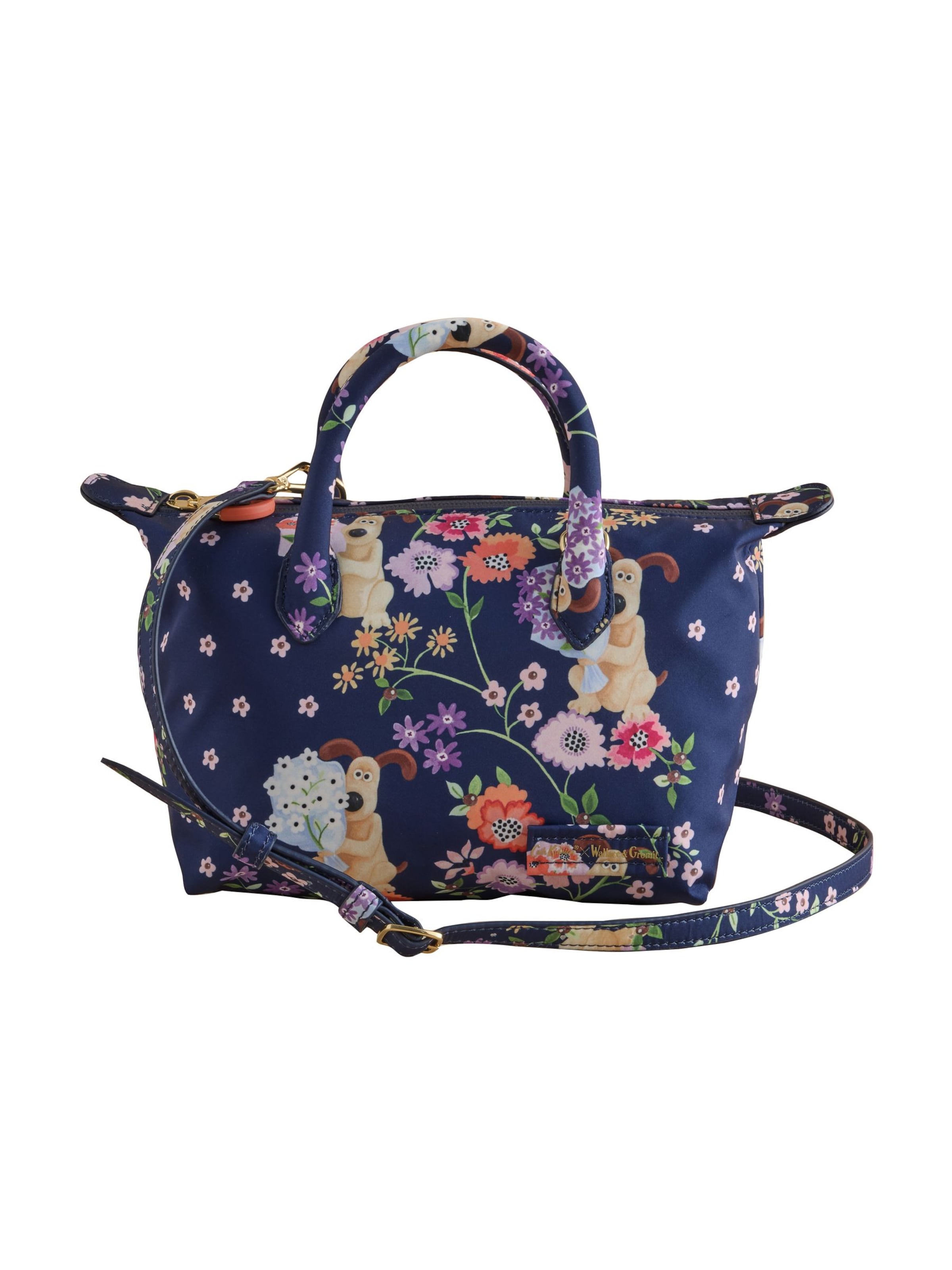 Cath Kidston Ostoskassi värissä sininen: etupuoli