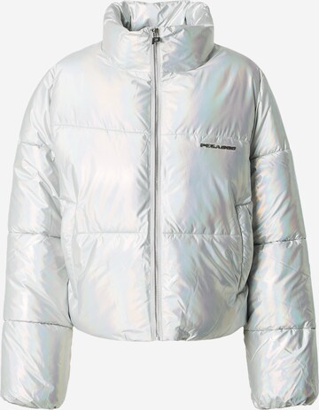 Pegador Prehodna jakna 'SUGAR FUTURE PUFFER JACKET CHROME' | srebrna barva: sprednja stran