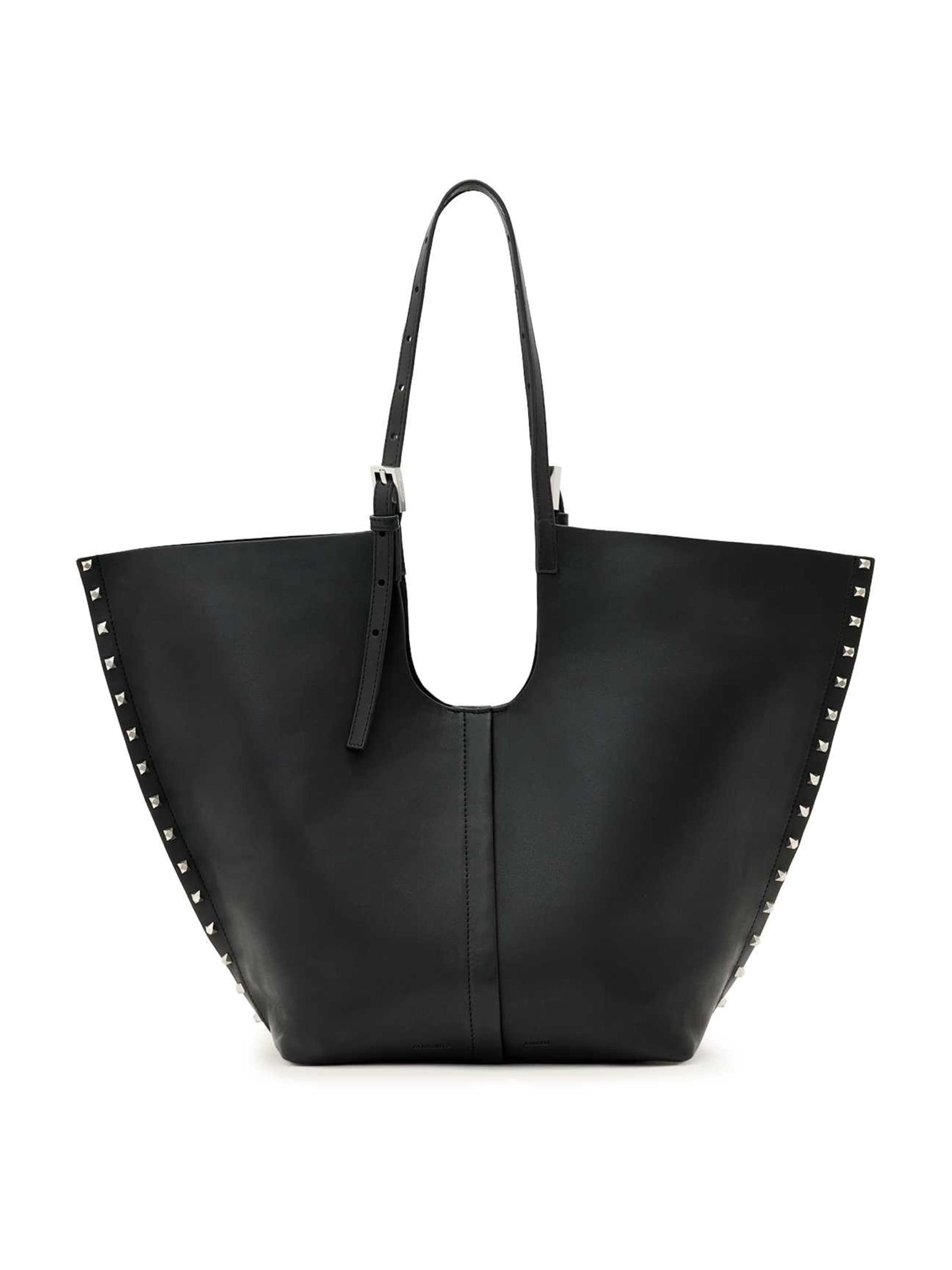 AllSaints Μεγάλη τσάντα 'ARA' σε μαύρο: μπροστά