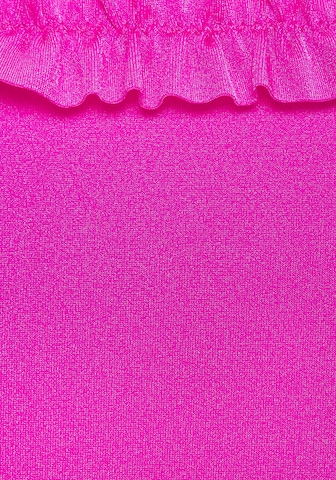 LASCANA Bikini nadrágok - rózsaszín