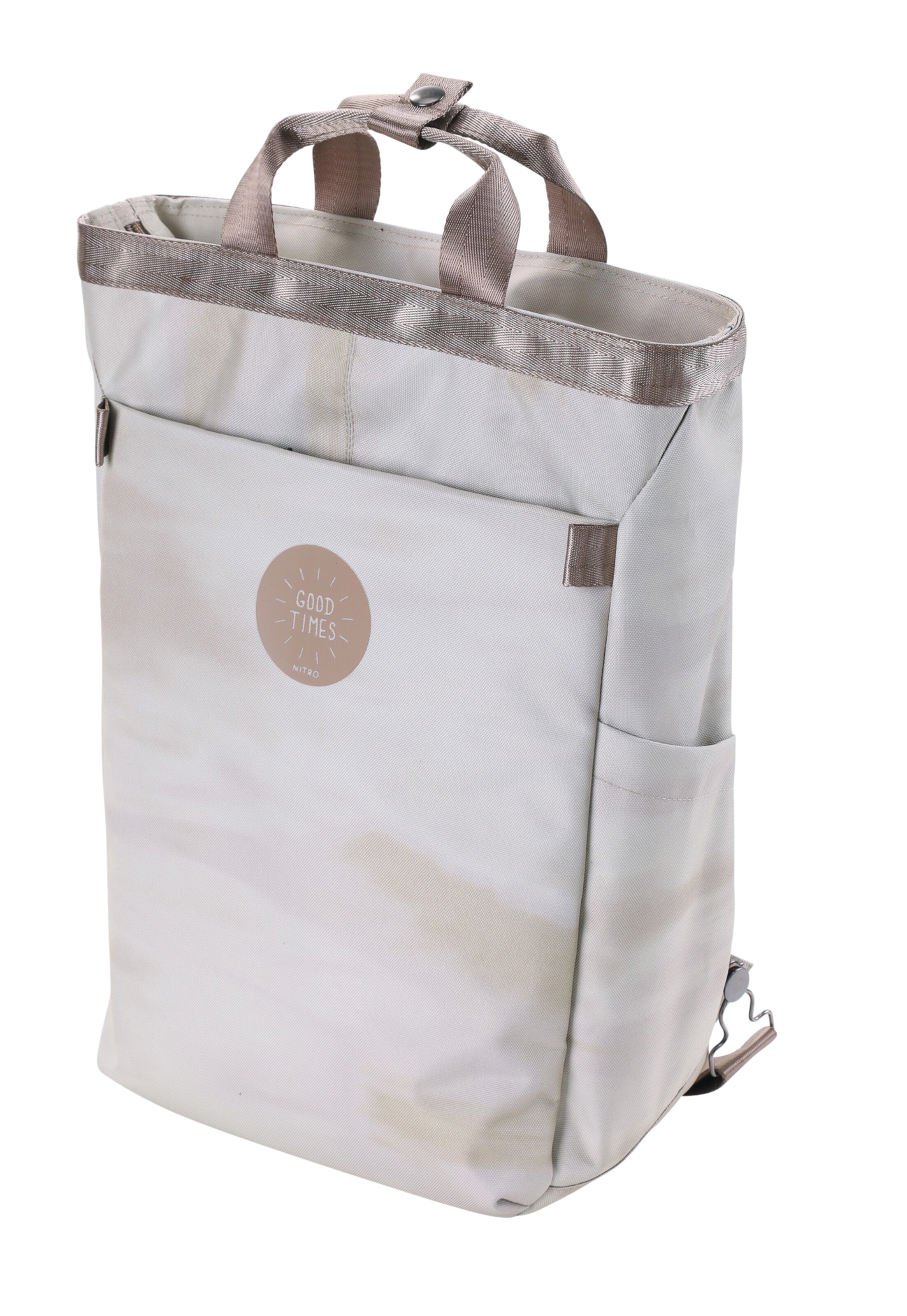 NITRO Rugzak in Beige: voorkant