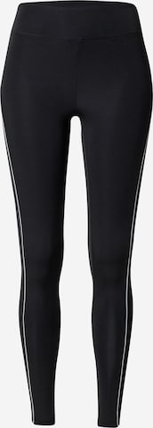 Skinny Pantalon de sport Lapp the Brand en noir : devant